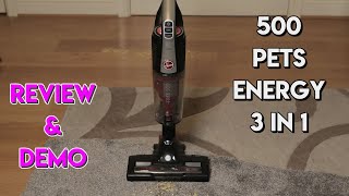 Hoover H Free 500 Cordless Vacuum Cleaner Review & Demonstration 2020