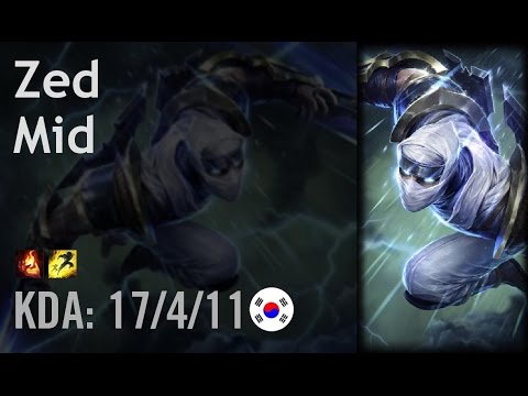 Zed Mid vs Viktor - Scout - KR Challenger Path 6.2