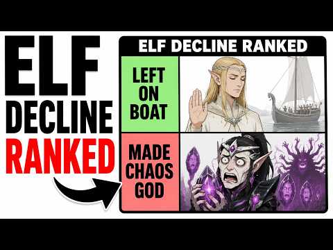 If the Eldar and the Elves of Middle-earth Compared | Warhammer 40K
