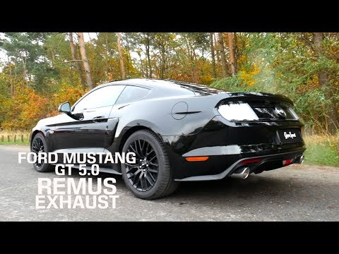 Ford Mustang GT 5.0 V8 with REMUS valve exhaust system