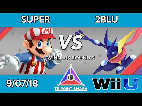 Tripoint Smash 27 - Winners Round 2 - Super (Mario) Vs. 2Blu (Greninja)