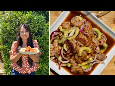 Aguachiles en Salsa Negra