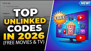 TOP  Unlinked Codes in 2026 (FREE Movies & TV )