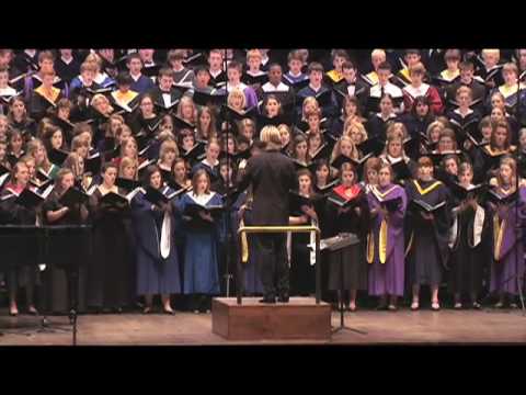 Eric Whitacre conducts 