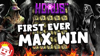 🔥 TURKISH PLAYER LANDS FIRST EVER HACKSAW WINGS OF HORUS MAX WIN! Video Video