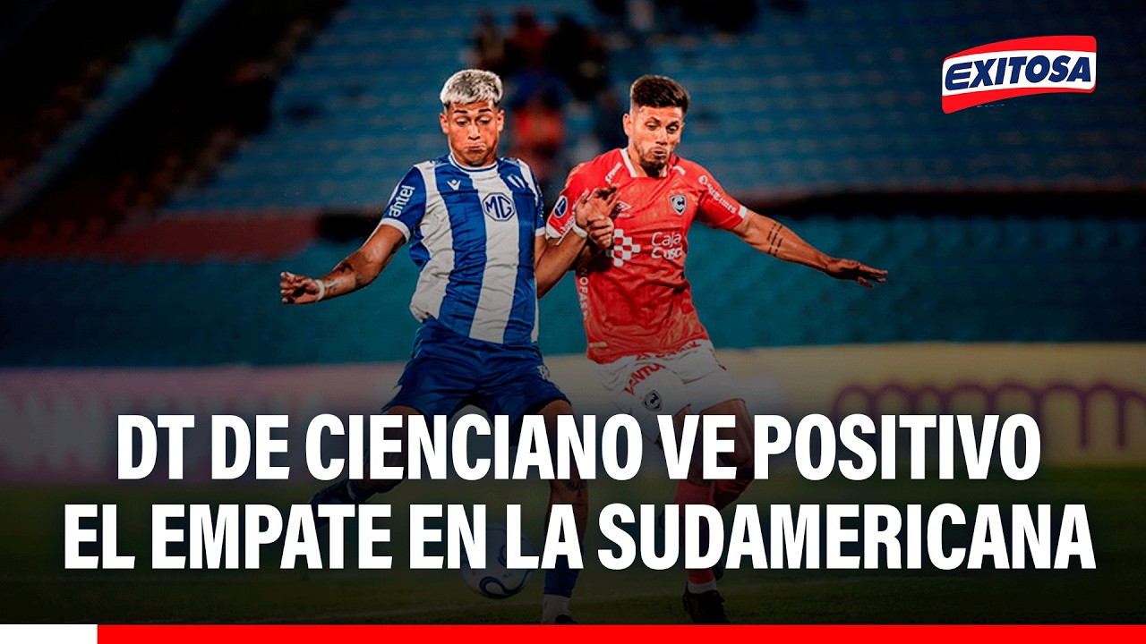 🔴🔵 Horacio Melgarejo sobre empate de Cienciano en la Sudamericana: “Trajimos un punto importante”