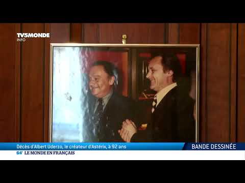 Uderzo, le papa d'Asterix est mort