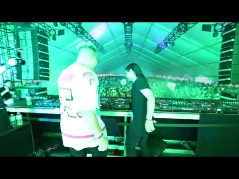 When Skrillex Surprised Slushii At Hard Summer