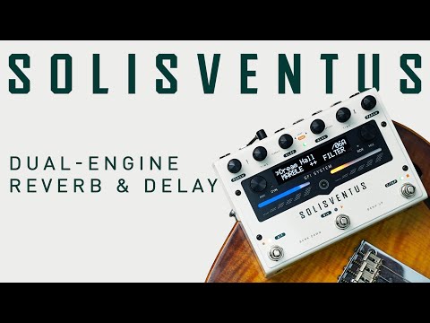 GFI System Solis Ventus Dual‐Engine Delay and Reverb Pedal image 6