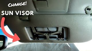 INFINITI G35 # NISSAN 350z - How to CHANGE Sun Visor