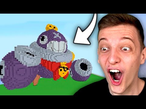 Lukas BAUT ZUFÄLLIGEN BRAWLER in MINECRAFT nach! 😱 (extrem schwer..)