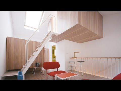 永遠不會太小 倫敦聯排別墅改建小型公寓 -40平方米/430平方英尺 (NEVER TOO SMALL London Townhouse Conversion Small Apartment -40sqm/430sqft)