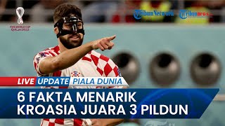 6 Fakta Menarik Kemenangan Kroasia Juara 3 Piala Dunia 2022 Qatar, Josko Gvardiol Cetak Gol Pembuka