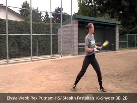 Elysia "Lou" Webb 2016 Grad Softball Skills Video