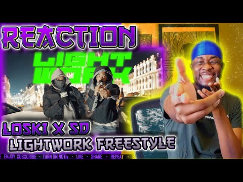 Loski X SD - LightWork Freestyle | Pressplay [REACTION]