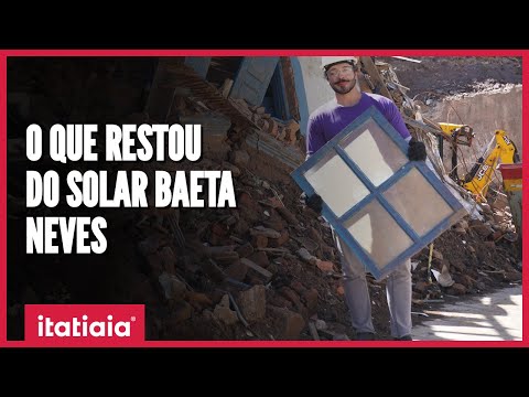 SOLAR BAETA NEVES: PREFEITURA DE OURO PRETO QUER RECUPERAR OBJETOS HISTÓRICOS DE CASARÃO QUE DESABOU
