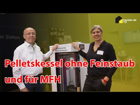 SHK Essen 2022 | ÖkoFEN - Pelletsheizung für Mehrfamilienhäuser und das Hamster-Phänomen