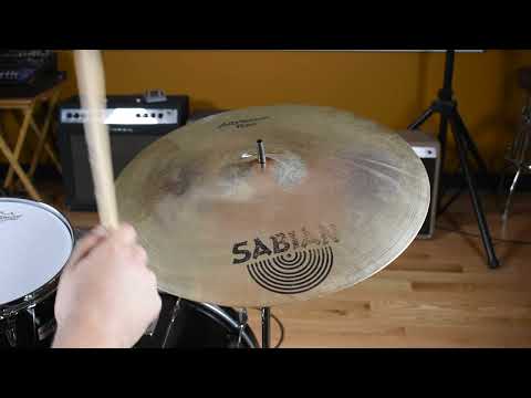 20" Sabian AA Medium Ride Cymbal 2570g *Video* image 6