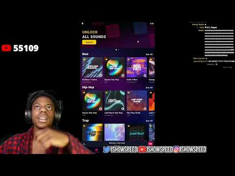 IShowSpeed Plays Groove Pad And Busts Down FULL VIDEO