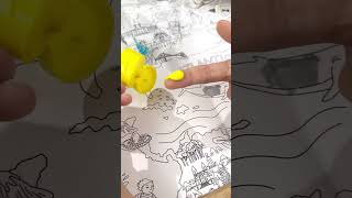 Giant coloring poster
