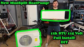 COZEWARE 12000 BTU Mini Split AC Full Install and Test, Power Draw and more!