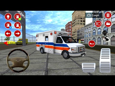 Policeman Ambulance Driving -911 Emergency Rescue Van driving - Android gameplay#androidgameplay