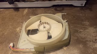 GE Refrigerator Repair P2 - Motherboard Test & Condenser Fan Motor Replacement