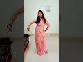 Laal Ghaghara Trending Bhojpuri Pink Saree