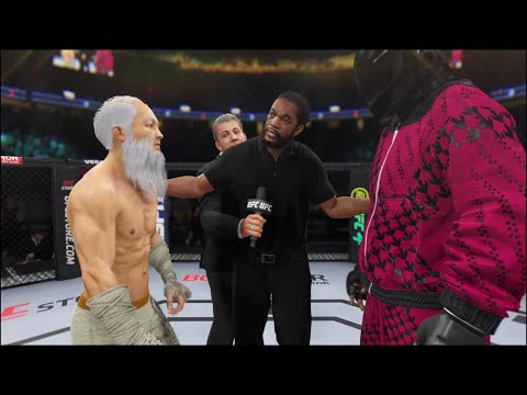 UFC 4 - Old Bruce Lee vs. Squid Game - Super Dragon 🔥🐲