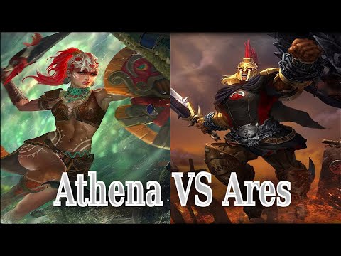 Athena & Ares: The Battle Of Two War Gods | Ares & Diomedes: The Trojan War | Greek Mythology