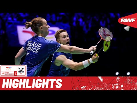 Semifinals up for grabs as Cheng/Zhang take on home duo Gicquel/Delrue