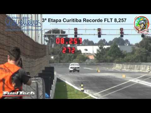 Zé Louquinho Chevette FLT  recorde em Curitiba com 8s257