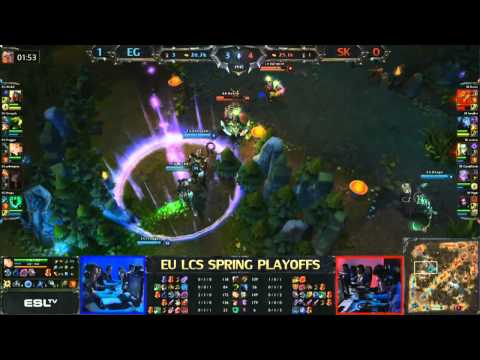 [3/4Place Recap] Match2 SK vs EG [EU LCS Spring Playoffs](28/04/2013)