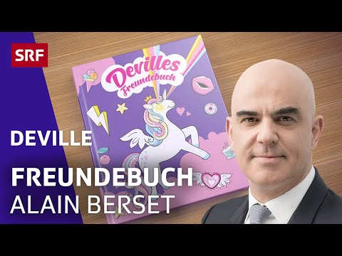 Deville's Friends Book: Alain Berset | Satire | Deville | SRF