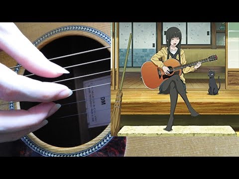Miwa Feat 96猫 シャンランラン アニメ ふらいんぐうぃっち Op Acoustic Guitar Arrange Eadgbe By Miyabi Tab 1staff Sheet
