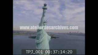 Survol de la Statue de la Liberté - New York 1982