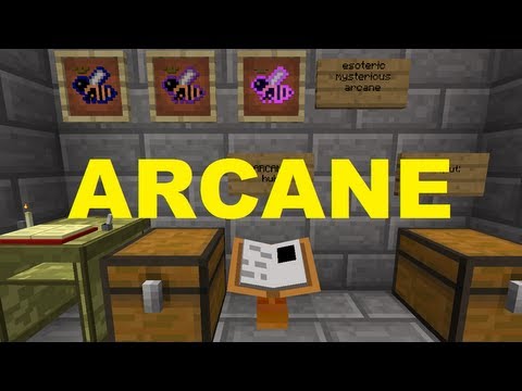 Minecraft Bee Breeding Guide ep 26 Arcane Branch