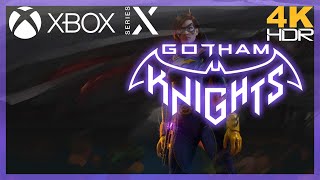 [4K/HDR] Gotham Knights / Xbox Series X Gameplay