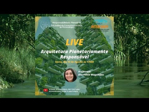 Live   Arquitetura Planetariamente Responsável