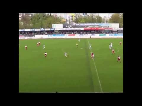 Wacker Burghausen : SpVgg Unterhaching -  Hammer Tor von Tobias Schröck [HD]