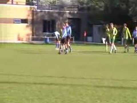 Quick Boys - Voorschoten 3 3 - 5 Doelpunt Niels