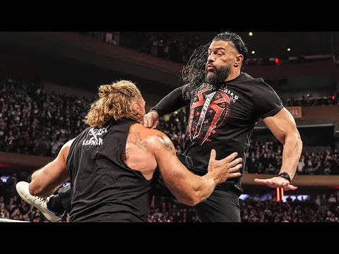 Roman Reigns returns and attack Brock Lesnar _ WWE Raw 17 November 2025