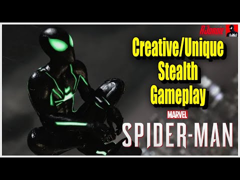Marvel Spider-Man PS4 - Creative/Unique Stealth Gameplay