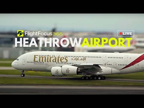 Heathrow Airport Live - Evening of Thursday 2nd May 2024
