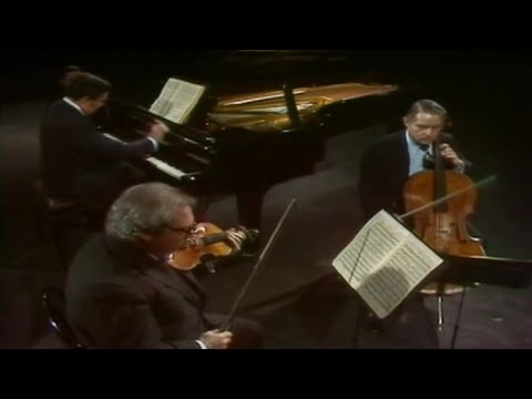 ISAAC STERN, LEONARD ROSE, EUGENE ISTOMIN. J. Brahms - Piano Trio No.1, in H, Op.8 (Paris, 1974)
