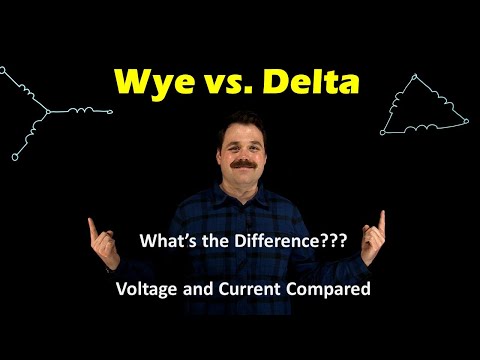 What's the Difference Between Wye and Delta?  Current and Voltage Relationships Explained