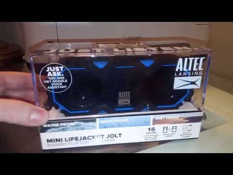 Altec Lansing Mini LifeJacket Jolt Unboxing And Review