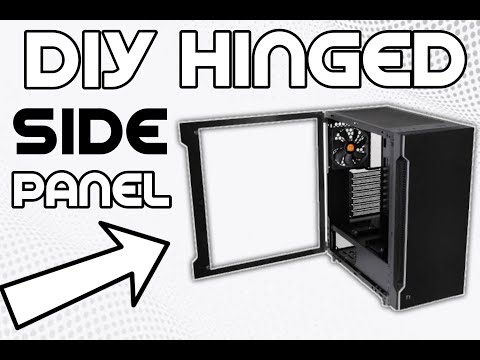 DIY CPU Hinged Side Panel #Shorts