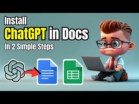 How to Install Chat GPT for Google Docs - Use GPT AI in Documents (NEW)