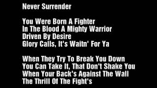 Download lagu Stan Bush Never Surrender Lyrics mp3 Download lagu Stan Bush Never Surrender Lyrics mp3